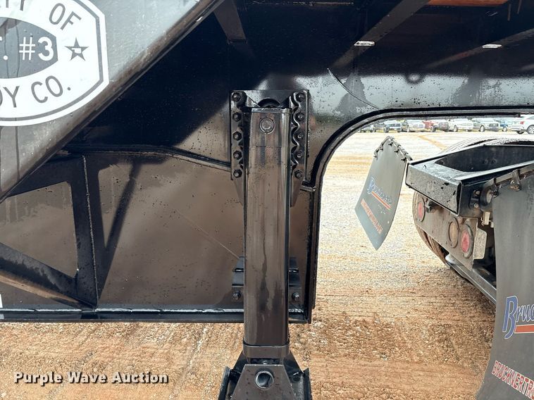 image for item EM2566 2024 BT Trailers drop deck equipment trailer