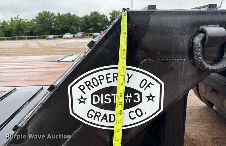 image for item EM2566 2024 BT Trailers drop deck equipment trailer