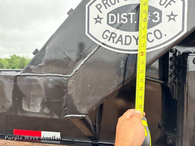 image for item EM2566 2024 BT Trailers drop deck equipment trailer