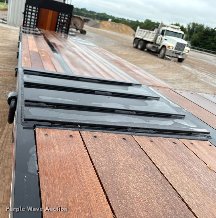 image for item EM2566 2024 BT Trailers drop deck equipment trailer