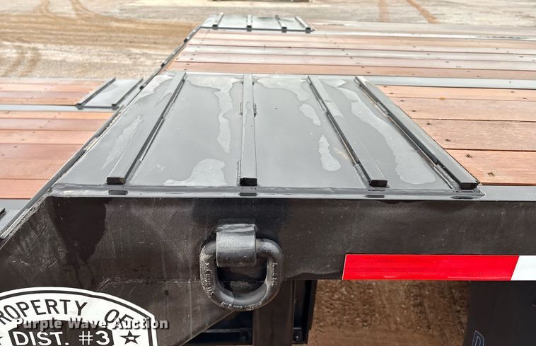 image for item EM2566 2024 BT Trailers drop deck equipment trailer