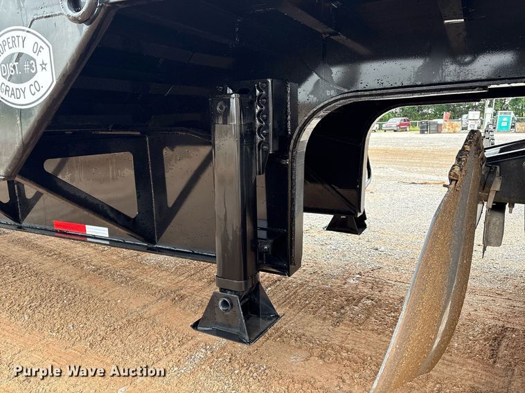 image for item EM2566 2024 BT Trailers drop deck equipment trailer