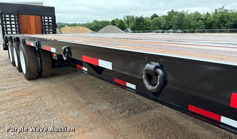 image for item EM2566 2024 BT Trailers drop deck equipment trailer
