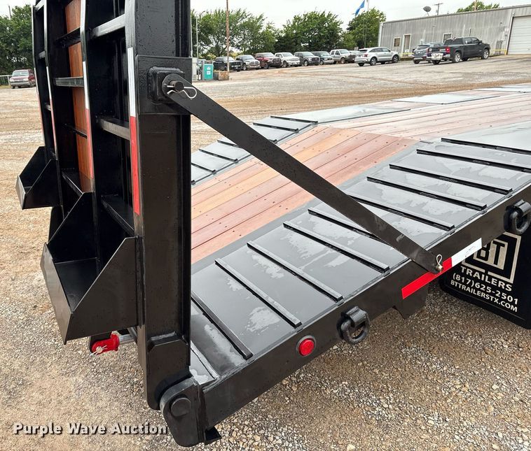 image for item EM2566 2024 BT Trailers drop deck equipment trailer