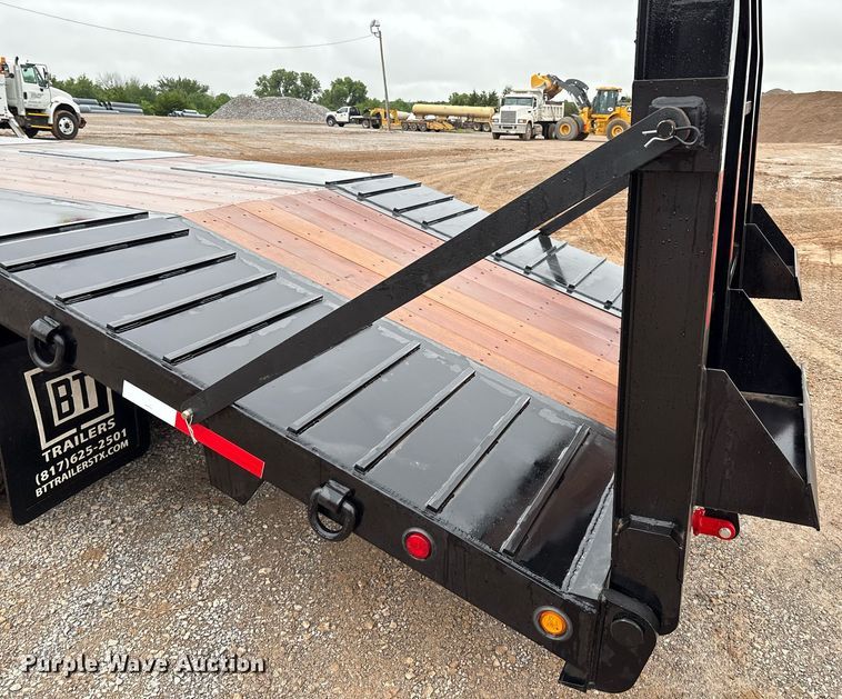 image for item EM2566 2024 BT Trailers drop deck equipment trailer