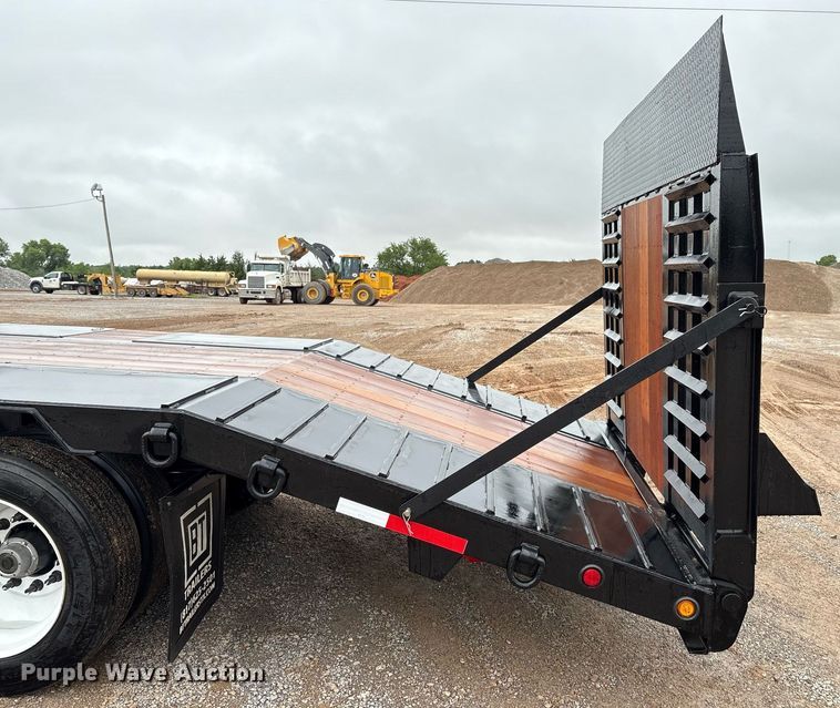 image for item EM2566 2024 BT Trailers drop deck equipment trailer