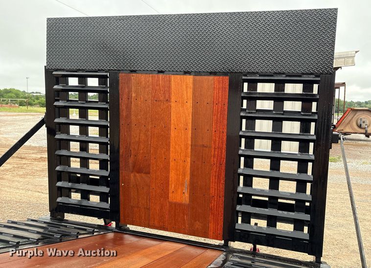 image for item EM2566 2024 BT Trailers drop deck equipment trailer