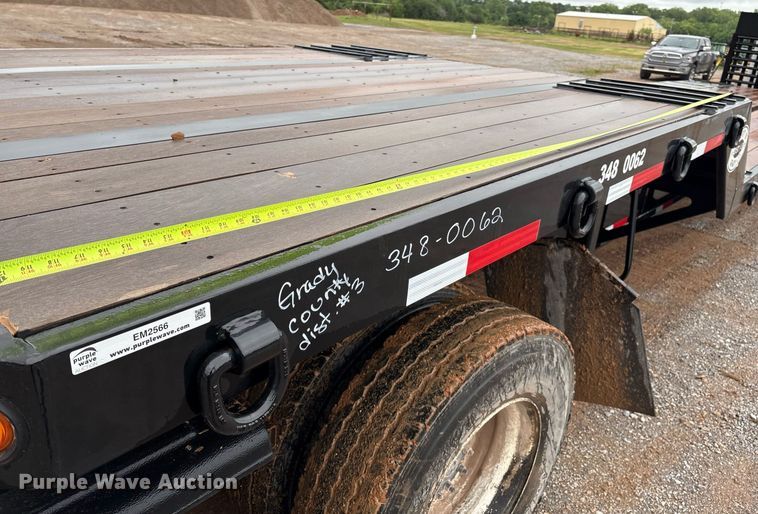 image for item EM2566 2024 BT Trailers drop deck equipment trailer