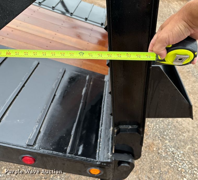 image for item EM2566 2024 BT Trailers drop deck equipment trailer