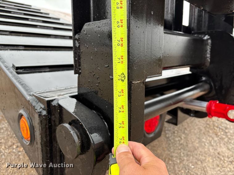 image for item EM2566 2024 BT Trailers drop deck equipment trailer