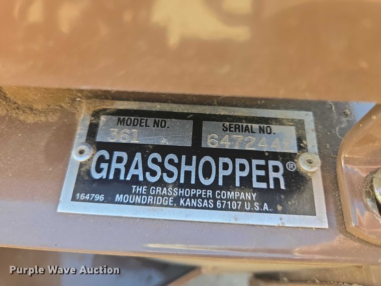 image for item EM7363 Grasshopper 722D ZTR lawn mower