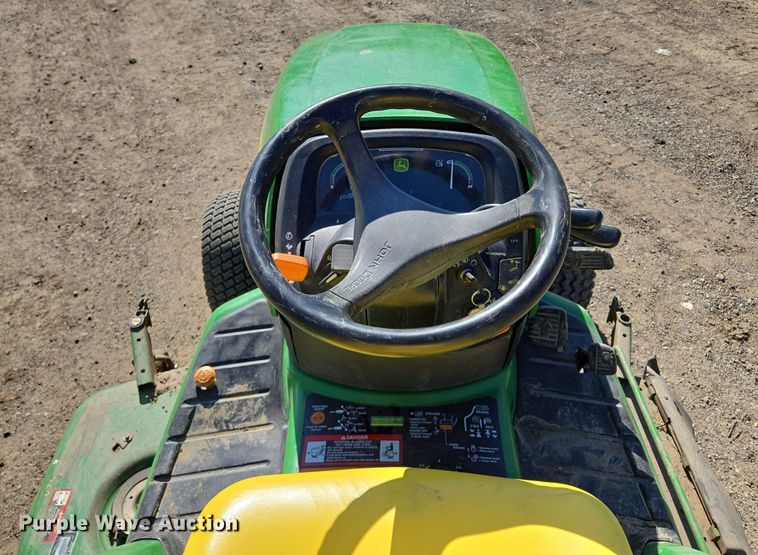 image for item EM7365 John Deere X748 lawn mower