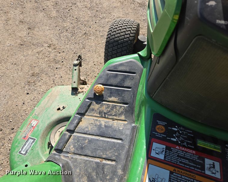 image for item EM7365 John Deere X748 lawn mower