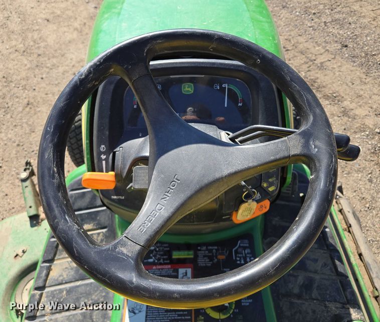 image for item EM7365 John Deere X748 lawn mower