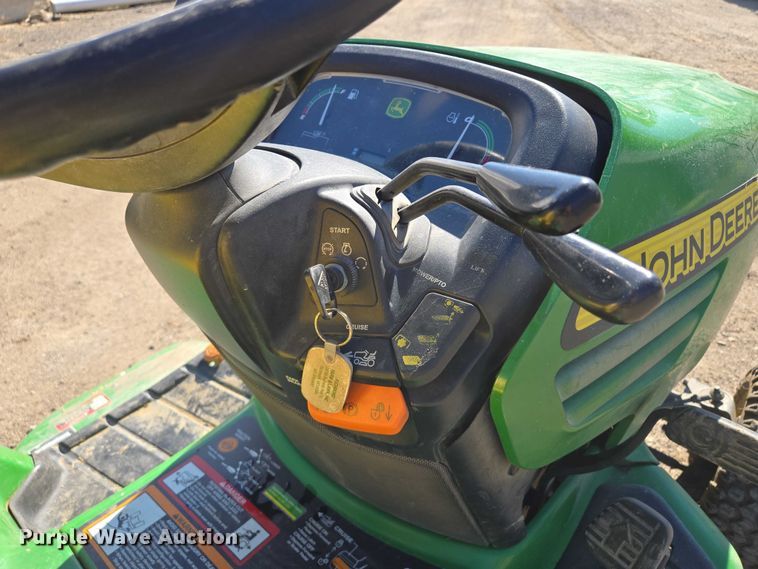 image for item EM7365 John Deere X748 lawn mower