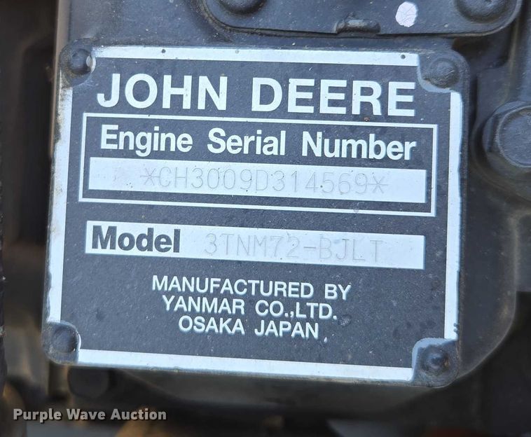 image for item EM7365 John Deere X748 lawn mower