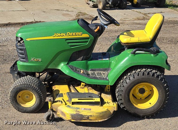 image for item EM7366 John Deere X475 lawn mower