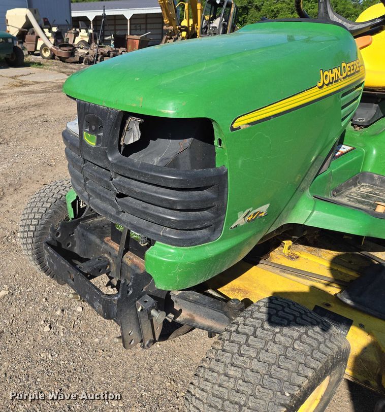image for item EM7366 John Deere X475 lawn mower