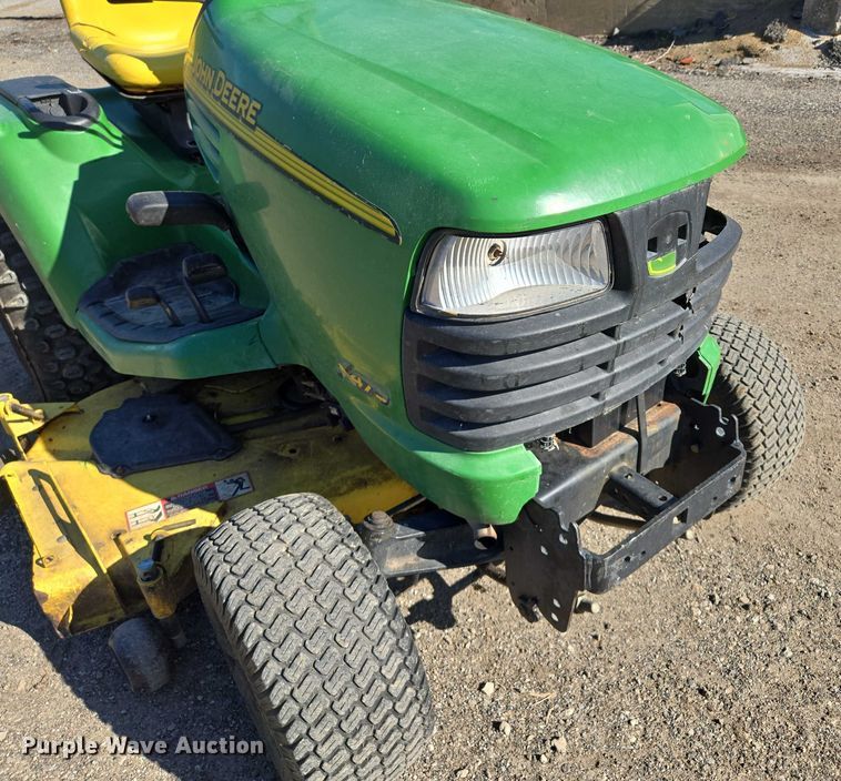 image for item EM7366 John Deere X475 lawn mower