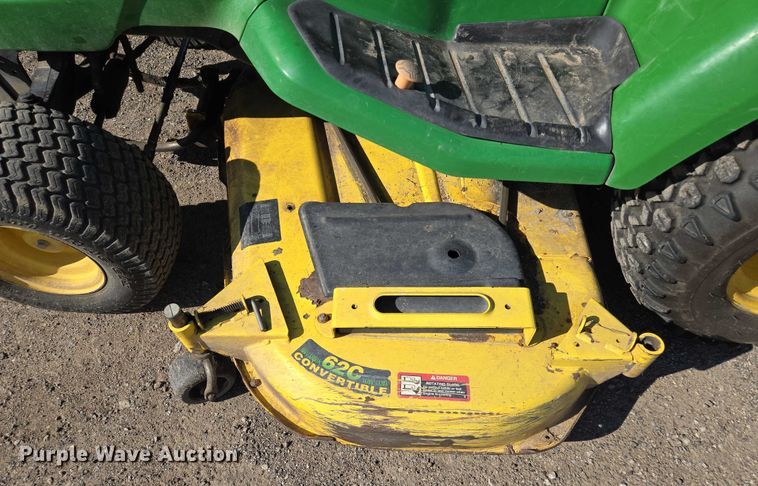 image for item EM7366 John Deere X475 lawn mower