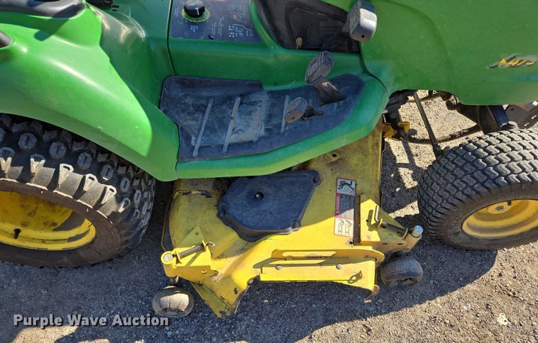 image for item EM7366 John Deere X475 lawn mower