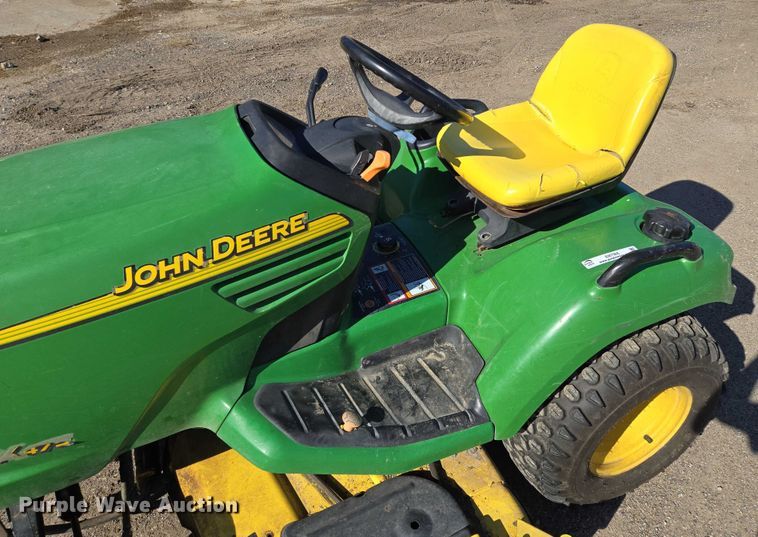 image for item EM7366 John Deere X475 lawn mower