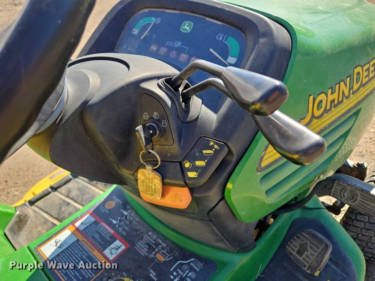 image for item EM7366 John Deere X475 lawn mower