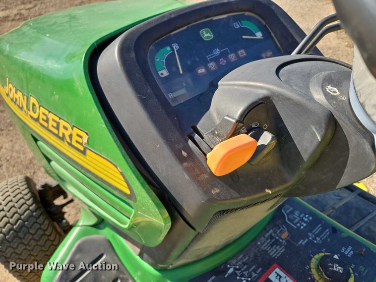 image for item EM7366 John Deere X475 lawn mower