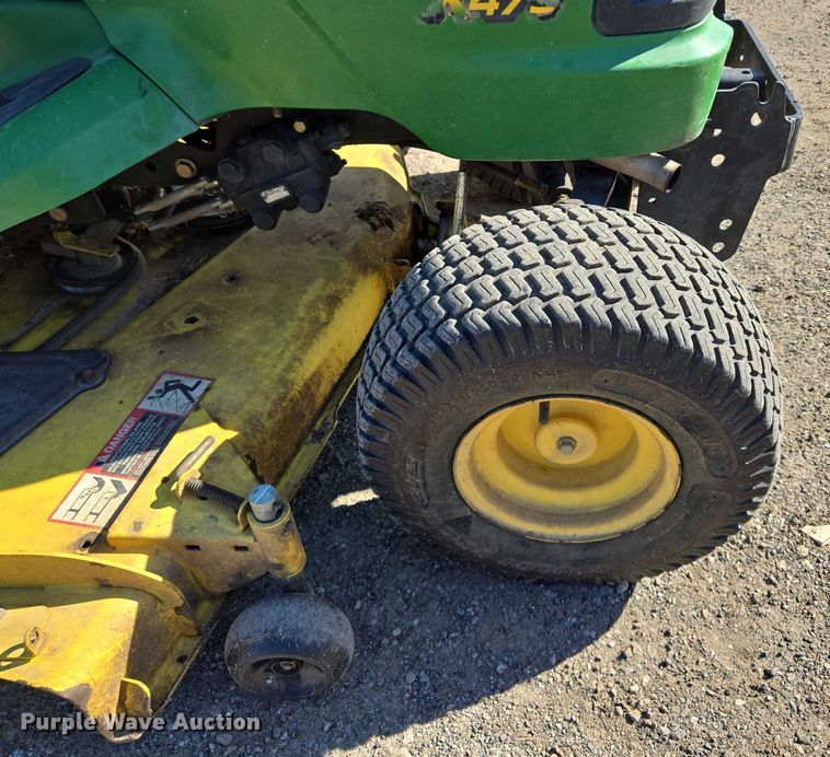 image for item EM7366 John Deere X475 lawn mower