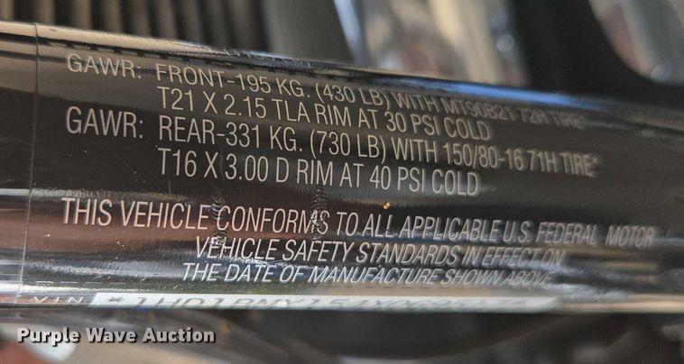 image for item EN3768 2004 Harley Davidson Fat Boy motorcycle