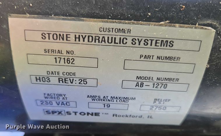 image for item EN3776 Automotive lift