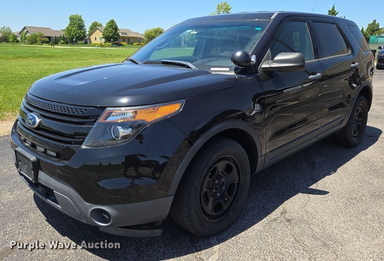 image for item EN8002 2015 Ford  Explorer Police Interceptor SUV