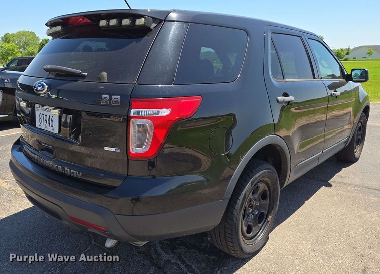 image for item EN8002 2015 Ford  Explorer Police Interceptor SUV