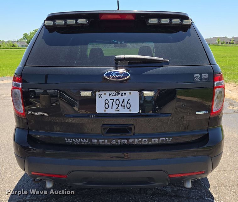 image for item EN8002 2015 Ford  Explorer Police Interceptor SUV