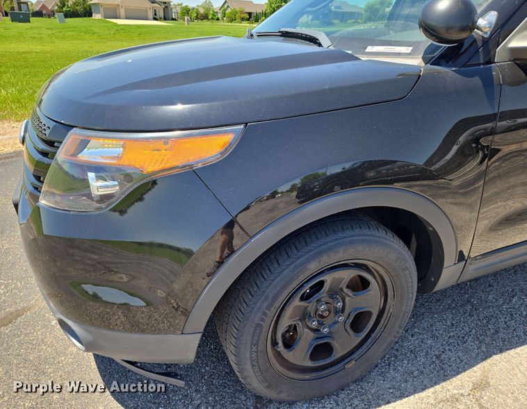 image for item EN8002 2015 Ford  Explorer Police Interceptor SUV