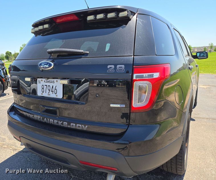 image for item EN8002 2015 Ford  Explorer Police Interceptor SUV