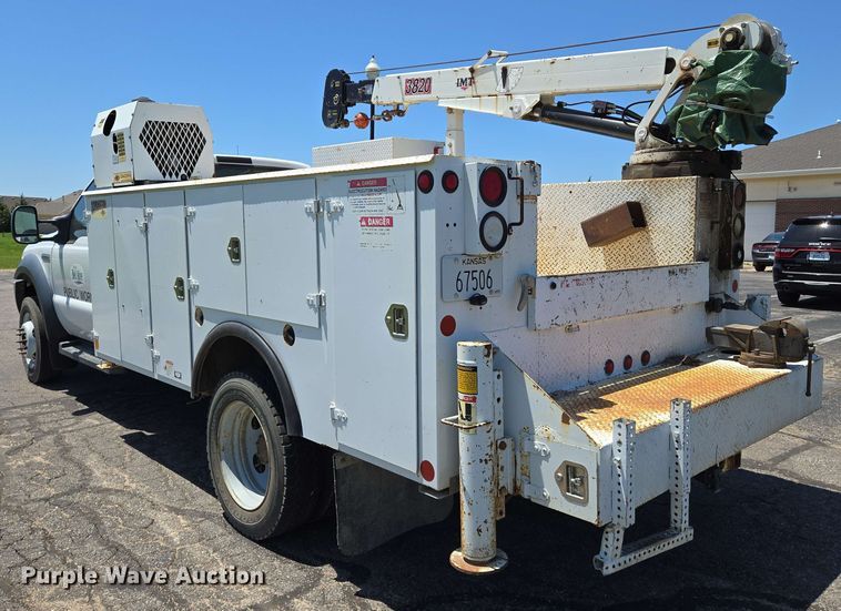 image for item EN8005 2007 Ford  F550 utility / service truck