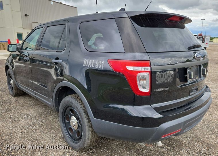 image for item EN8022 2013 Ford Explorer Police SUV