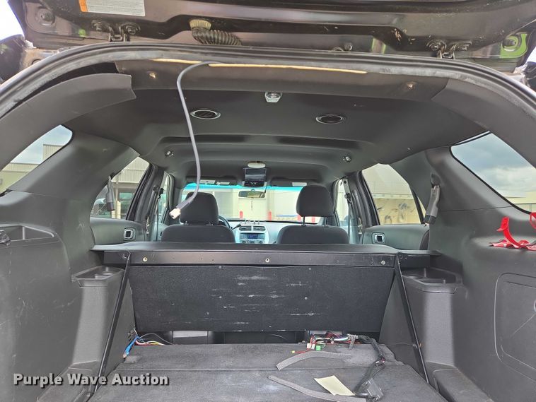 image for item EN8022 2013 Ford Explorer Police SUV