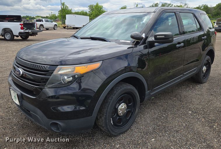 image for item EN8023 2014 Ford  Explorer Police SUV