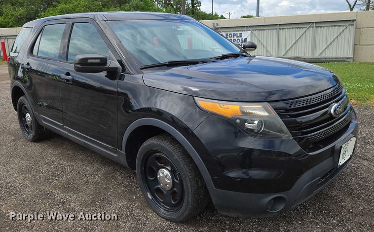 image for item EN8023 2014 Ford  Explorer Police SUV