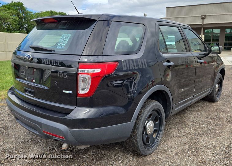 image for item EN8023 2014 Ford  Explorer Police SUV