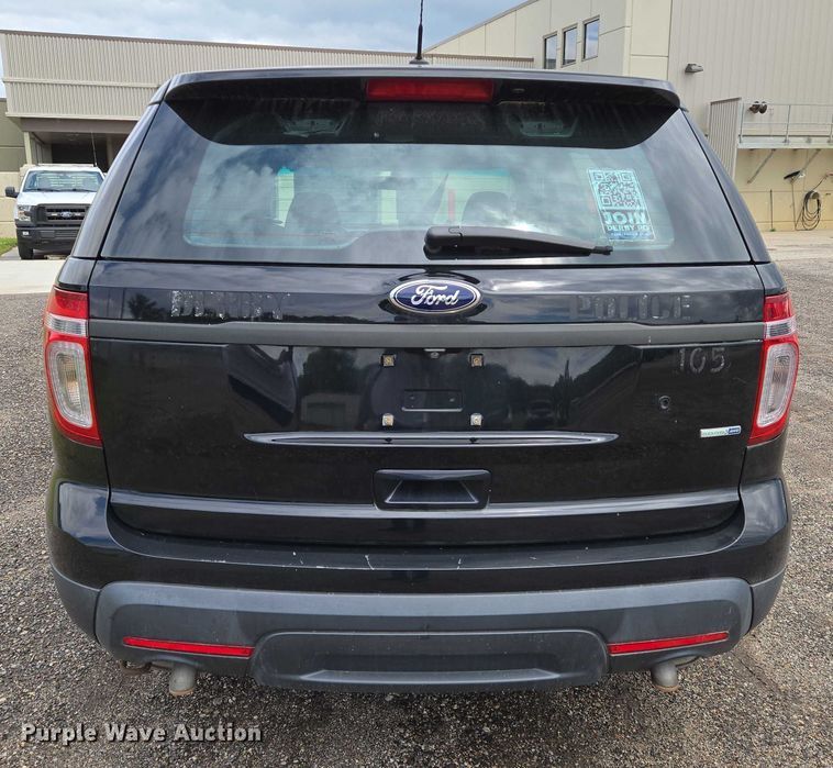 image for item EN8023 2014 Ford  Explorer Police SUV