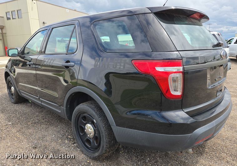image for item EN8023 2014 Ford  Explorer Police SUV