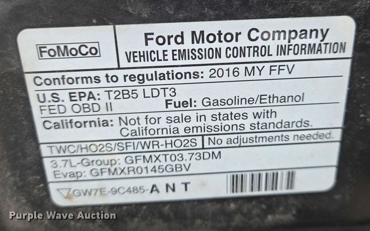 image for item EN8028 2016 Ford  Explorer Police Interceptor SUV