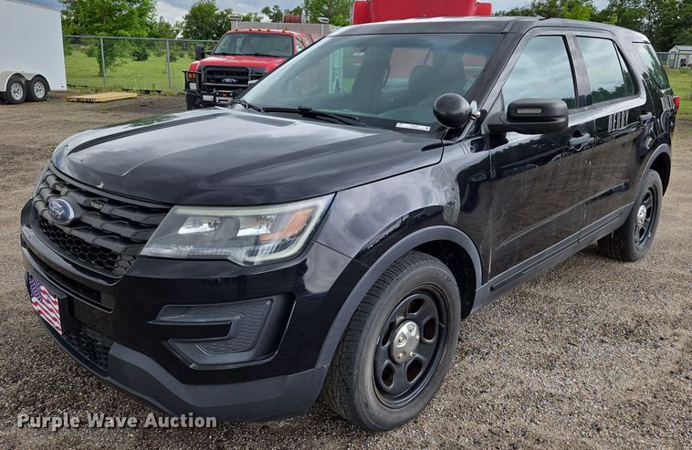 image for item EN8029 2016 Ford Explorer Police Interceptor SUV