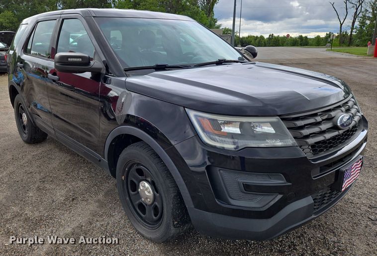 image for item EN8029 2016 Ford Explorer Police Interceptor SUV