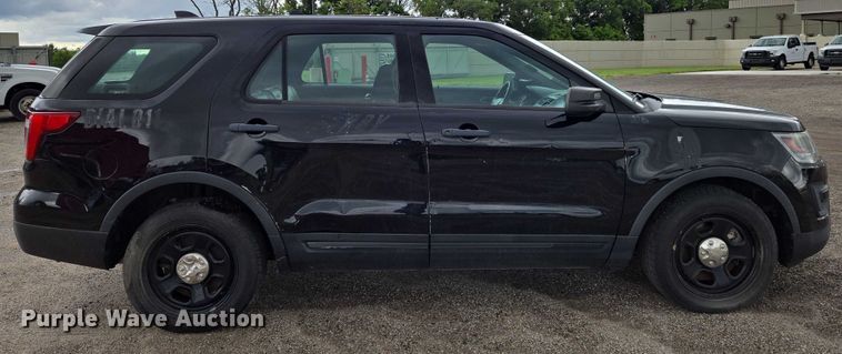 image for item EN8029 2016 Ford Explorer Police Interceptor SUV