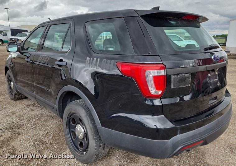 image for item EN8029 2016 Ford Explorer Police Interceptor SUV