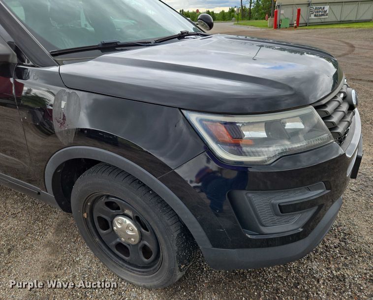 image for item EN8029 2016 Ford Explorer Police Interceptor SUV